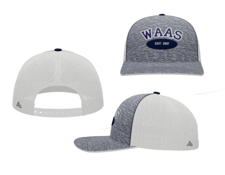 WAAS Heather Trucker Snapback Hat