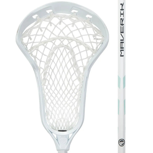 Maverik Ascent Women's Complete Lacrosse Stick Strung with a Mesh Pocket- Ascent Alloy Shaft